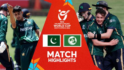 pakistan u19 vs ireland u19